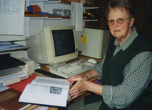 Sophie Lange bei der Arbeit (1990er Jahre)